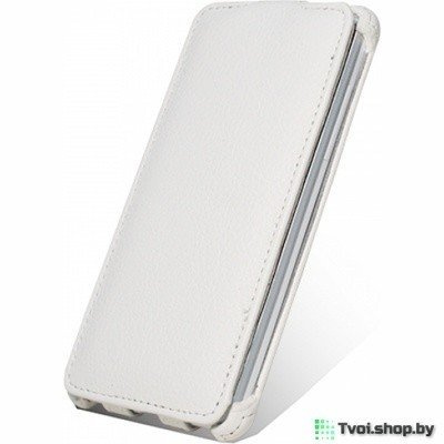 Чехол-блокнот Armor case для Huawei Ascend G6, белый - фото