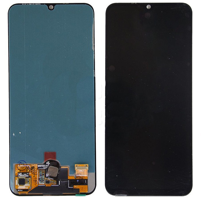 Дисплей (экран) для Huawei Y8p (AQM-LX1) c тачскрином, черный - фото