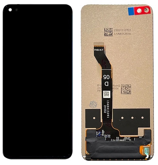 Дисплей (экран) для Huawei Nova 8i Original 100% с тачскрином, черный - фото