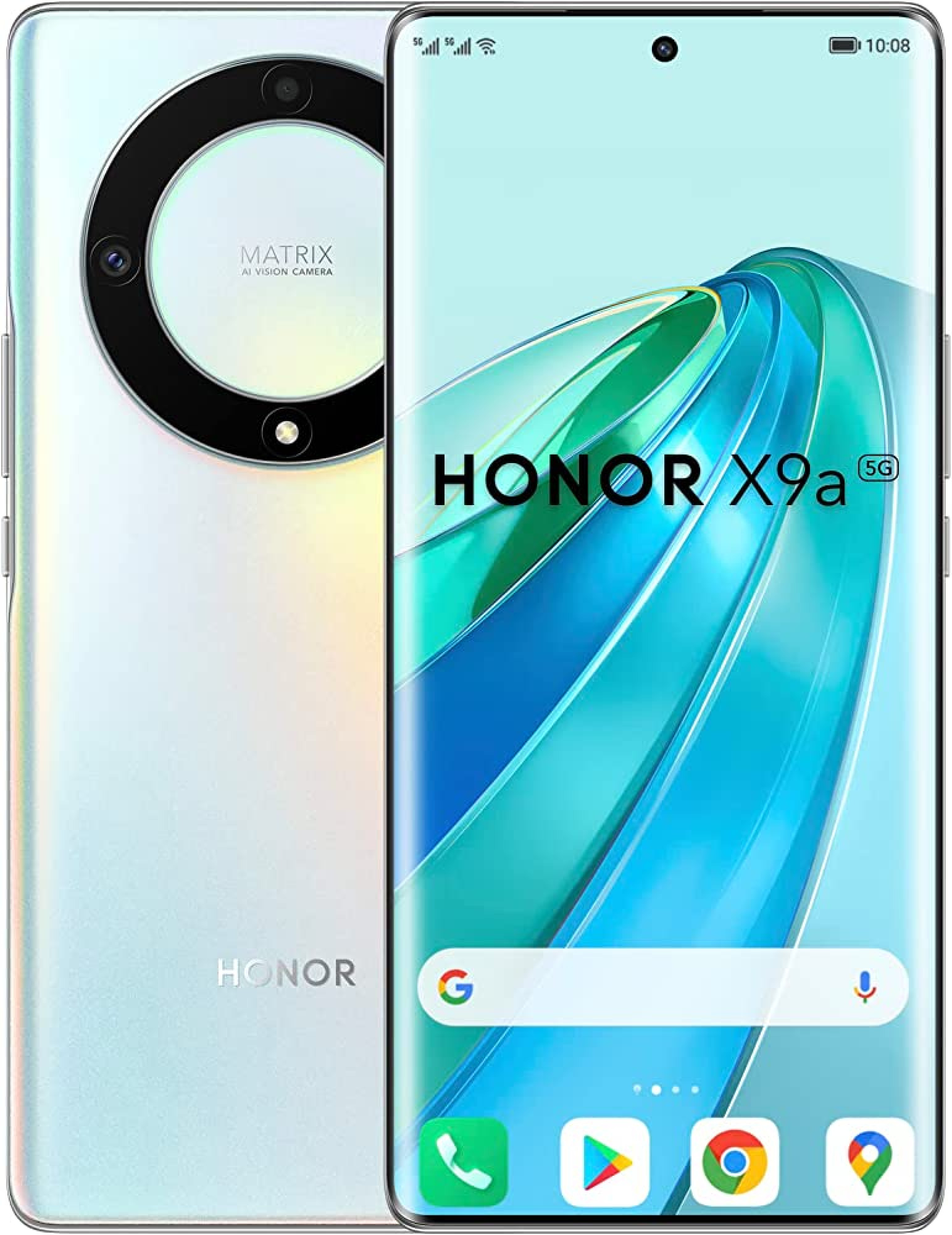 Дисплей (экран) для Honor X9a Original 100% c тачскрином, черный - фото