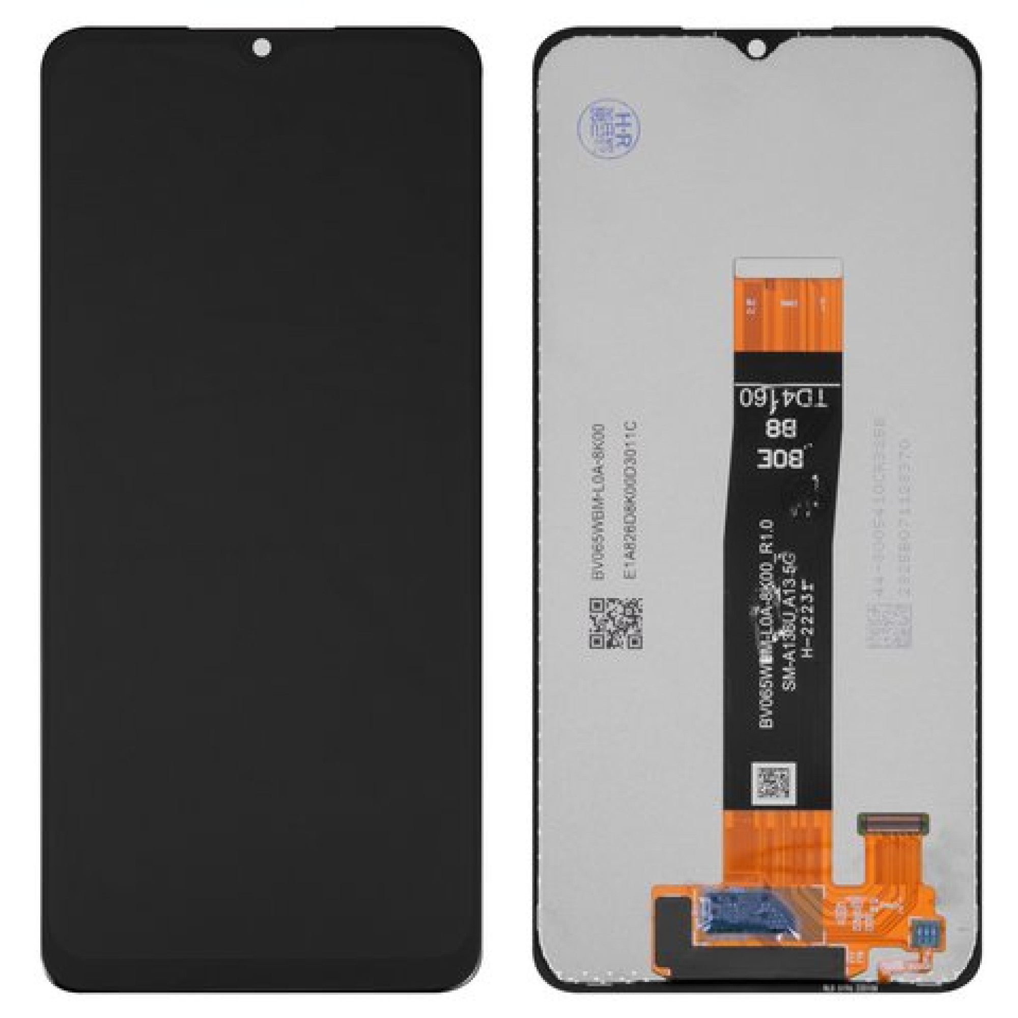Дисплей (экран) для Samsung Galaxy A13 5G (A136) Original 100% с тачскрином, черный - фото