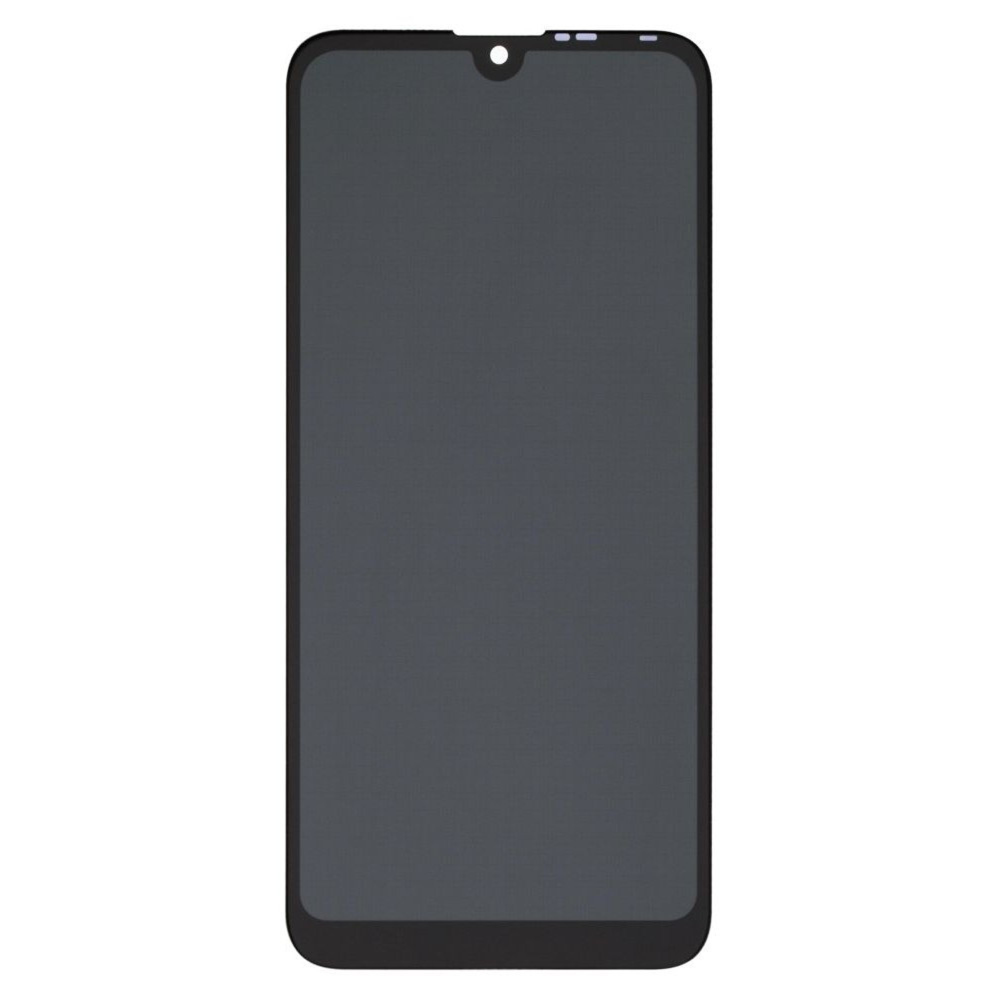 Дисплей (экран) для Huawei Y7 Pro 2019 (DUB-LX2) с тачскрином и рамкой, черный - фото