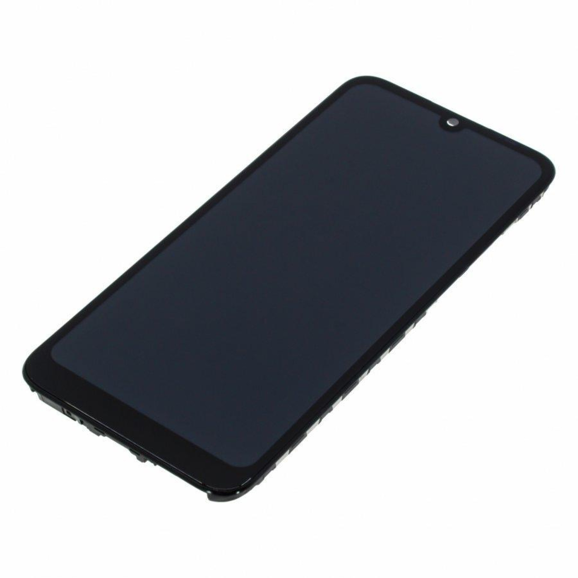 Дисплей (экран) для Huawei Honor 8a (JAT-L29, JAT-LX1) с тачскрином и рамкой, черный - фото