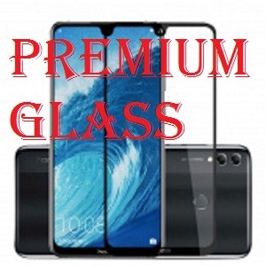 Защитное стекло для Huawei Honor 8X (Premium Glass) с полной проклейкой (Full Screen), черное - фото