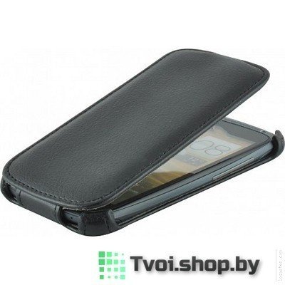 Чехол для HTC Desire 320 блокнот Armor Case, черный - фото