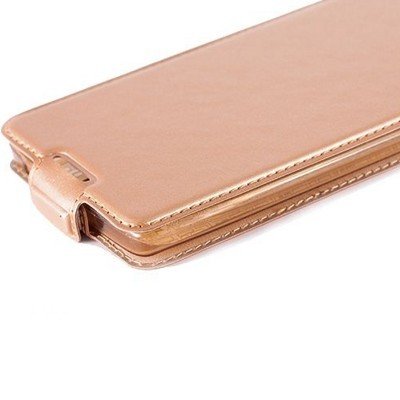 Чехол для HTC Desire 626G блокнот Experts Slim Flip Case LS, золотой - фото