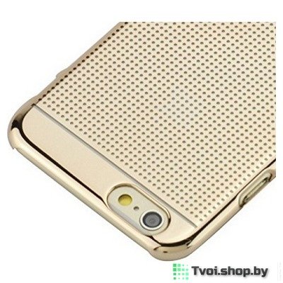Чехол для iPhone 6/ 6s накладка iSecret small, золотой - фото