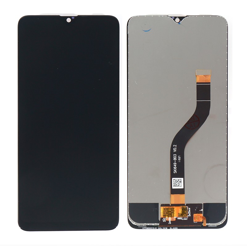 Дисплей (экран) для Samsung Galaxy A20S (A207) c тачскрином, черный - фото