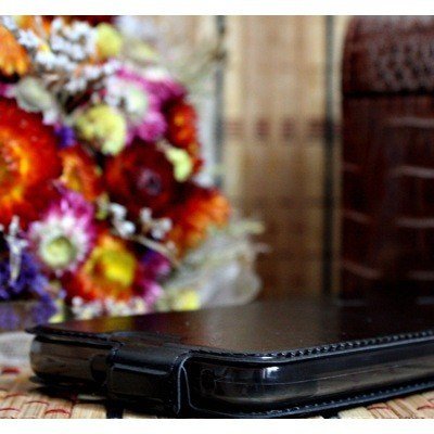 Чехол для Huawei Honor 3C Lite блокнот Experts Slim Flip Case LS, черный - фото