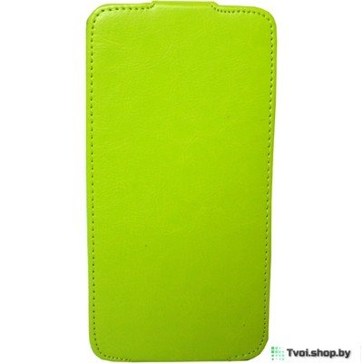 Чехол для Lenovo A319 блокнот Experts Slim Flip Case, зеленая - фото
