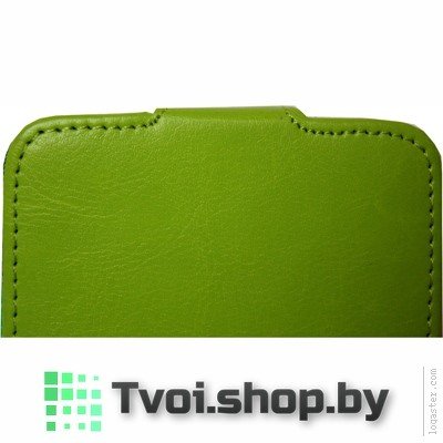 Чехол для Lenovo A319 блокнот Experts Slim Flip Case, зеленая - фото
