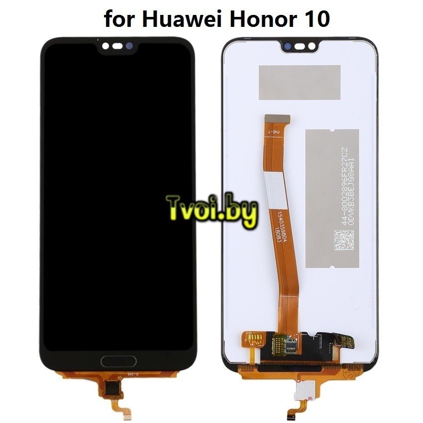 Дисплей (экран) для Huawei Honor 10 (COL-L29A) c тачскрином, (Black) (без датчика) - фото