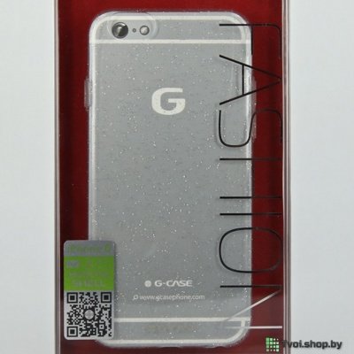 Чехол для iPhone 6/ 6s накладка G-case Stardust для iPhone 6, силикон - фото