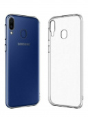 Силиконовый чехол для Samsung Galaxy A40 Experts Lux, прозрачный - фото