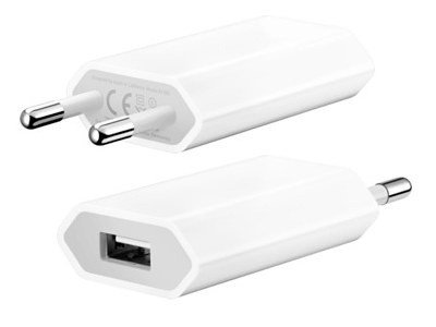 Зарядное устройство сетевое USB, LongLife CH-02 UNI charger, 1A, белое - фото