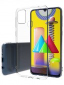 Силиконовый чехол для Samsung Galaxy M31 Experts Lux, прозрачный - фото