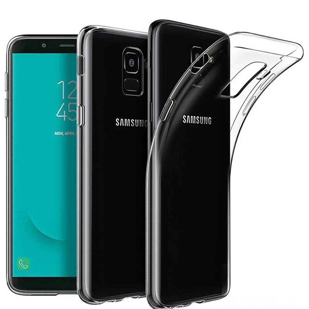 Силиконовый чехол для Samsung Galaxy J6 J600 Experts Lux, прозрачный - фото
