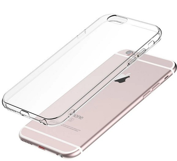 Силиконовый чехол для Apple iPhone 6 Experts Lux, прозрачный - фото