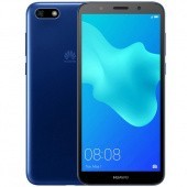 Задняя крышка для Huawei Y5 Prime 2018, голубой - фото