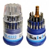 Набор отверток для телефонов Kaisi KS-6222, 30 in 1 - фото