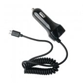 Автомобильное зарядное устройство EXPERTS CH-210 (2.1A) с кабелем micro USB , черное - фото