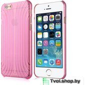 Чехол для iPhone 6/ 6s накладка Baseus для iPhone 6/ 6s 3D пластик, розовый - фото