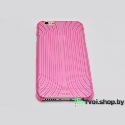 Чехол для iPhone 6/ 6s накладка Baseus для iPhone 6/ 6s 3D пластик, розовый - фото2