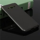 Чехол для Samsung Galaxy A7 (A700F) матовый силикон Experts TPU Case, черный - фото