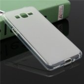 Чехол для Samsung Galaxy A5 (A500F) матовый силикон Experts TPU Case, прозрачный - фото