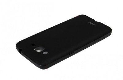 Чехол для Samsung Galaxy J1 (J100H) матовый силикон Experts, черный - фото2