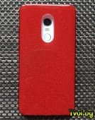 Чехол для Xiaomi Redmi Note 4 накладка Fashion (3 в 1), красный - фото