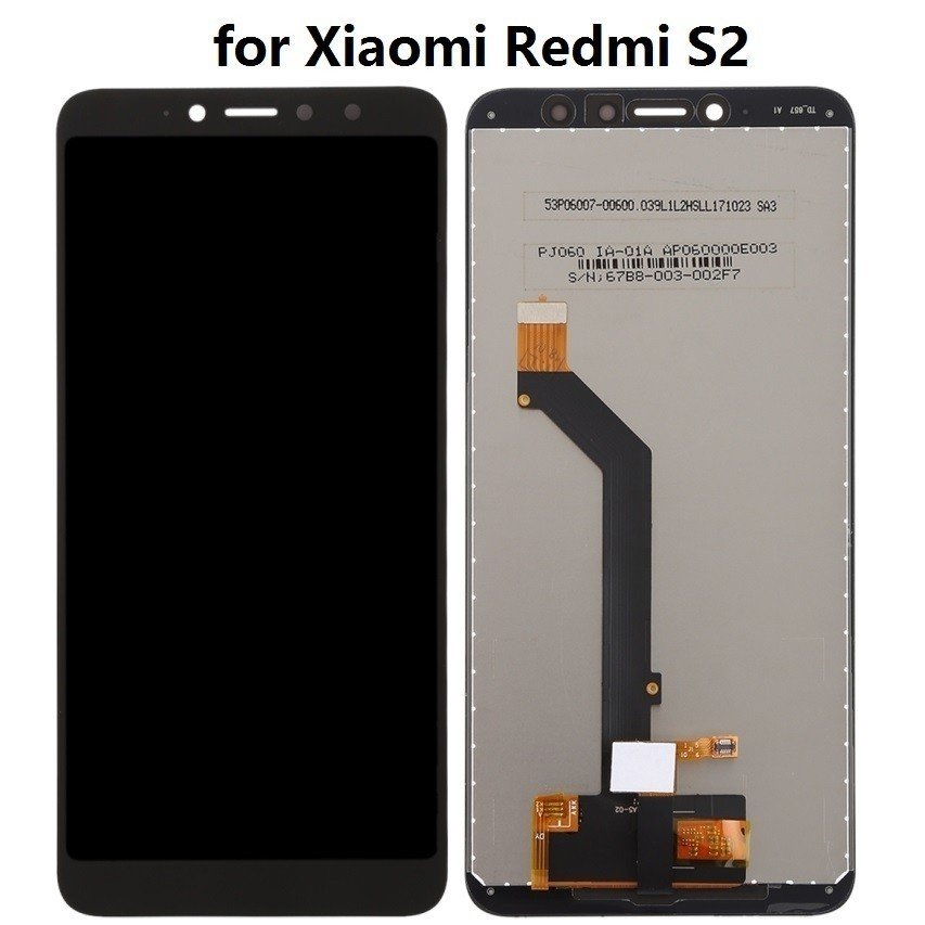 Дисплей (экран) для Xiaomi Redmi S2 c тачскрином, (black) - фото