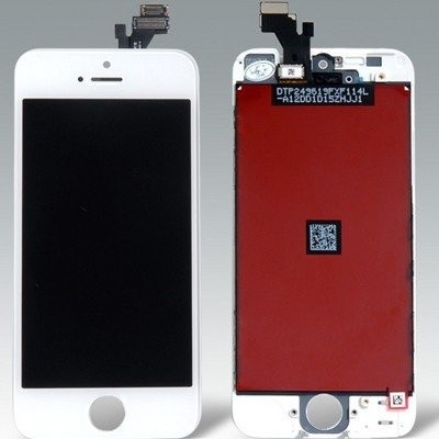Дисплей (экран) для Apple iPhone SE (с тачскрином и рамкой), белый - фото2
