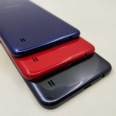 Задняя крышка для Samsung Galaxy A10 (SM-A105), красная - фото