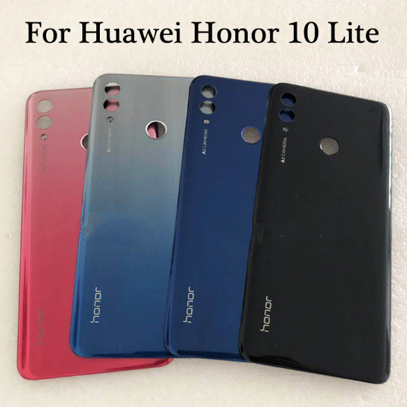 Задняя крышка для Huawei Honor 10 Lite (HRX-LX), красная - фото