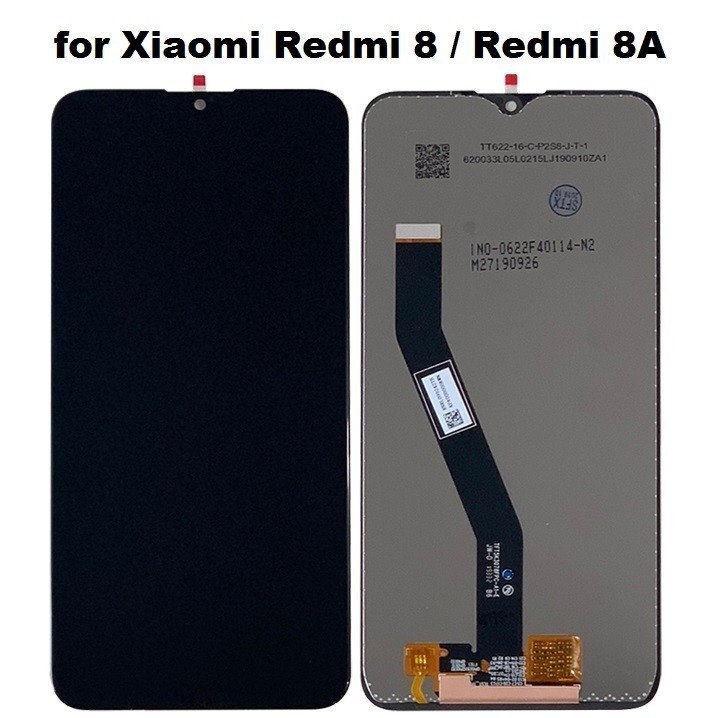 Дисплей (экран) для Xiaomi Redmi 8A Original 100% c тачскрином, черный - фото