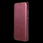 Чехол-книжка для Samsung Galaxy A01 Experts Winshell, бордовый - фото