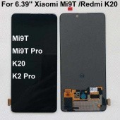 Дисплей (экран) для Xiaomi Redmi K20 c тачскрином, черный - фото