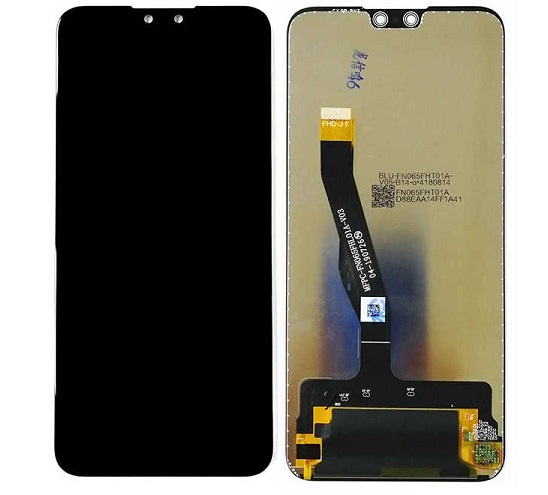 Дисплей (экран) для Huawei Y9 2019 (JKM-LX1) c тачскрином, черный - фото