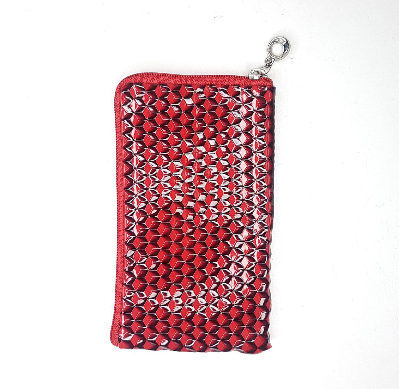 Универсальный чехол-сумка с молнией, красный - фото2