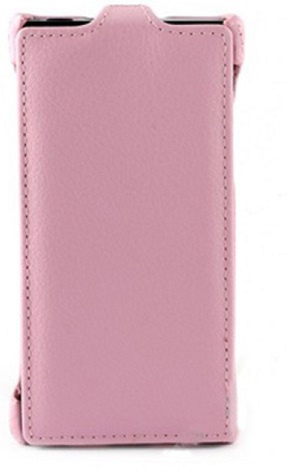 Чехол-блокнот Armor case для Explay Polo, розовый
