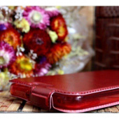 Чехол для Huawei Ascend Y300 (U8833) блокнот Experts Slim Flip Case, красный - фото3