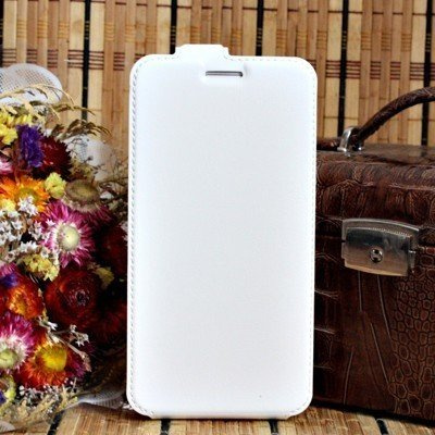 Чехол для Huawei Ascend Y300 (U8833) блокнот Experts Slim Flip Case, белый - фото
