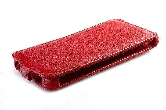 Чехол-блокнот Armor case для Huawei Ascend G710, красный - фото