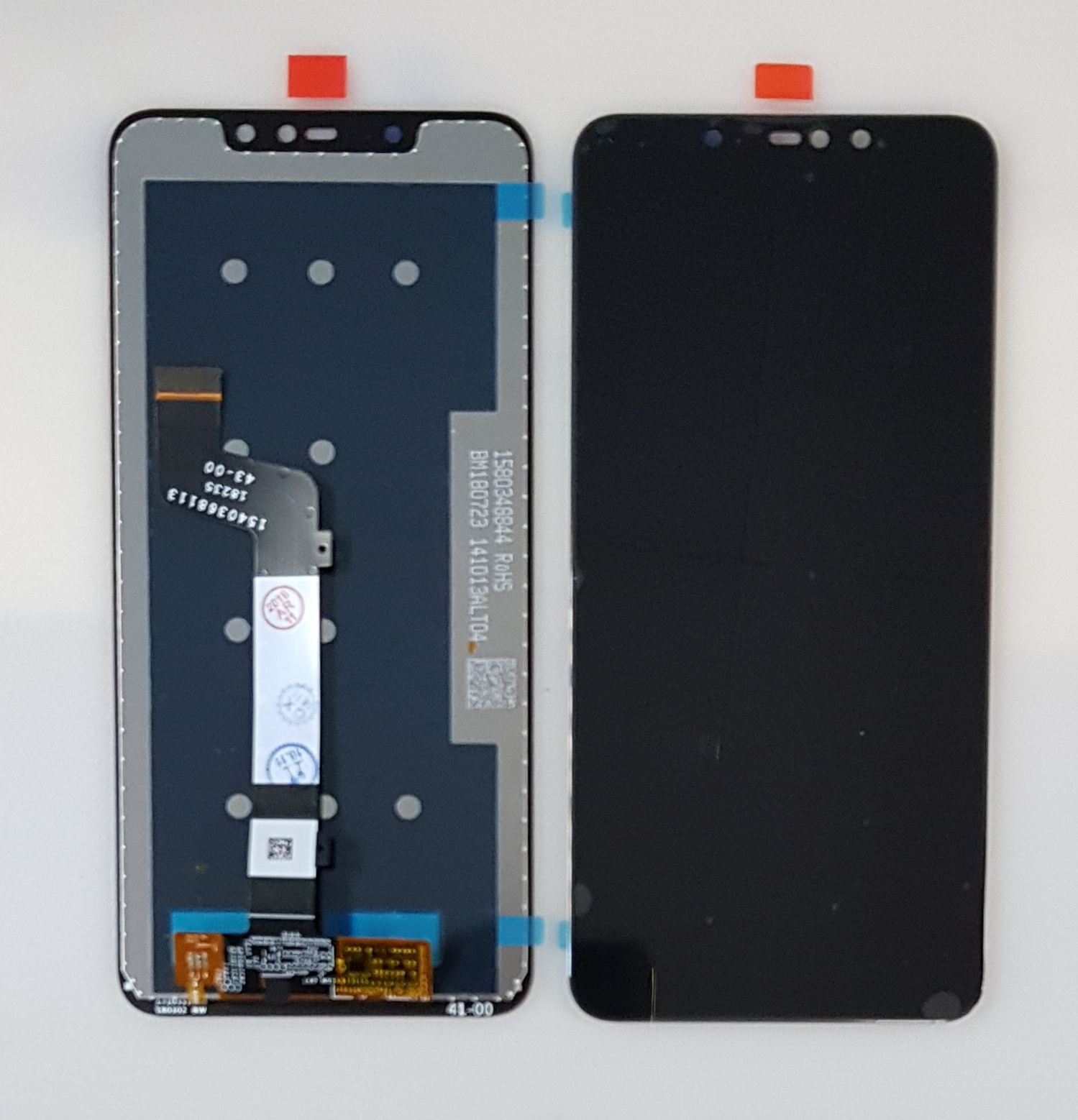 Дисплей (экран) для Xiaomi Redmi Note 6 c тачскрином, черный - фото
