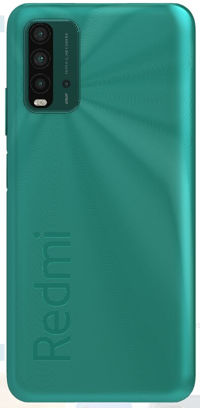 Задняя крышка для Xiaomi Redmi 9T, зеленая - фото