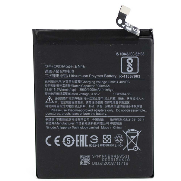 Аккумулятор для Xiaomi Redmi Note 6 (BN46), оригинальный