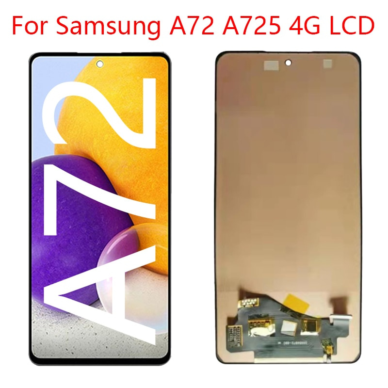 Дисплей (экран) для Samsung Galaxy A72 (A725) Original c тачскрином, черный
