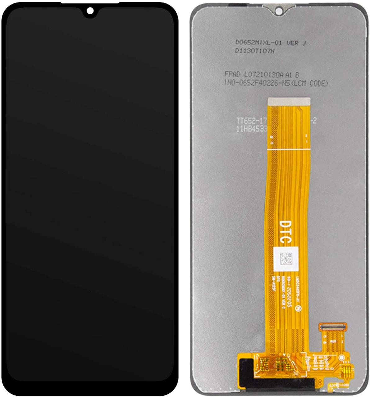 Дисплей (экран) для Samsung Galaxy A12 (A125) Original 100% с тачскрином, черный - фото
