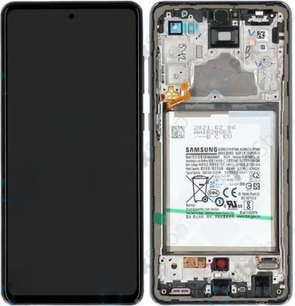 Дисплей (экран) для Samsung Galaxy A72 (A725) Original в сборе с акб c тачскрином, черный - фото